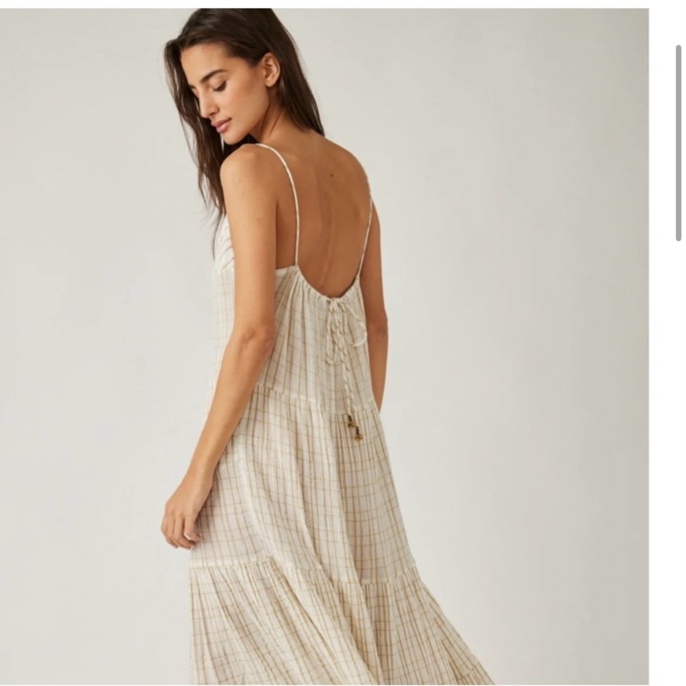 Free People Maxi Dress Size Large - Picture 4 of 15